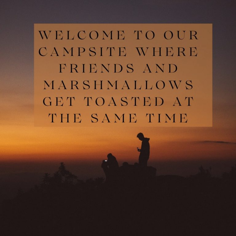 Campsite quote