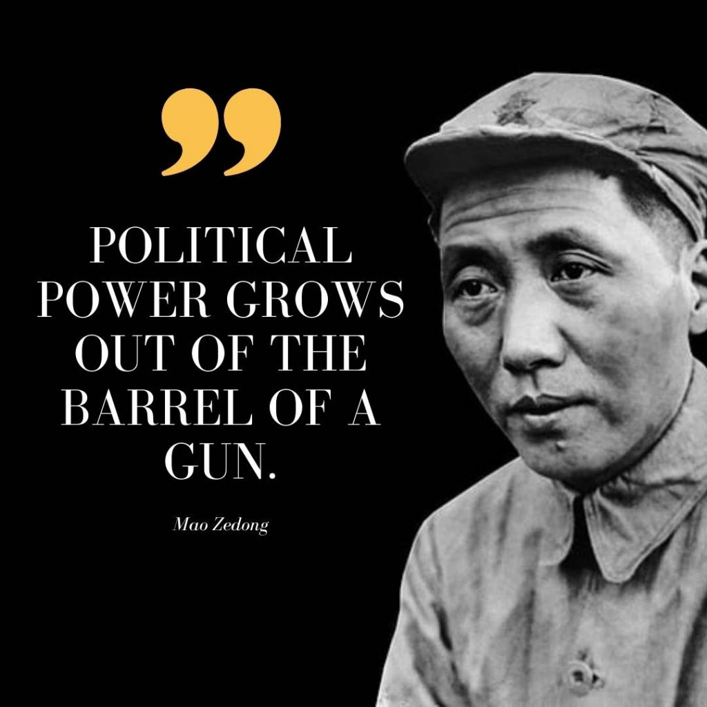 Political quotes by Mao Zedong