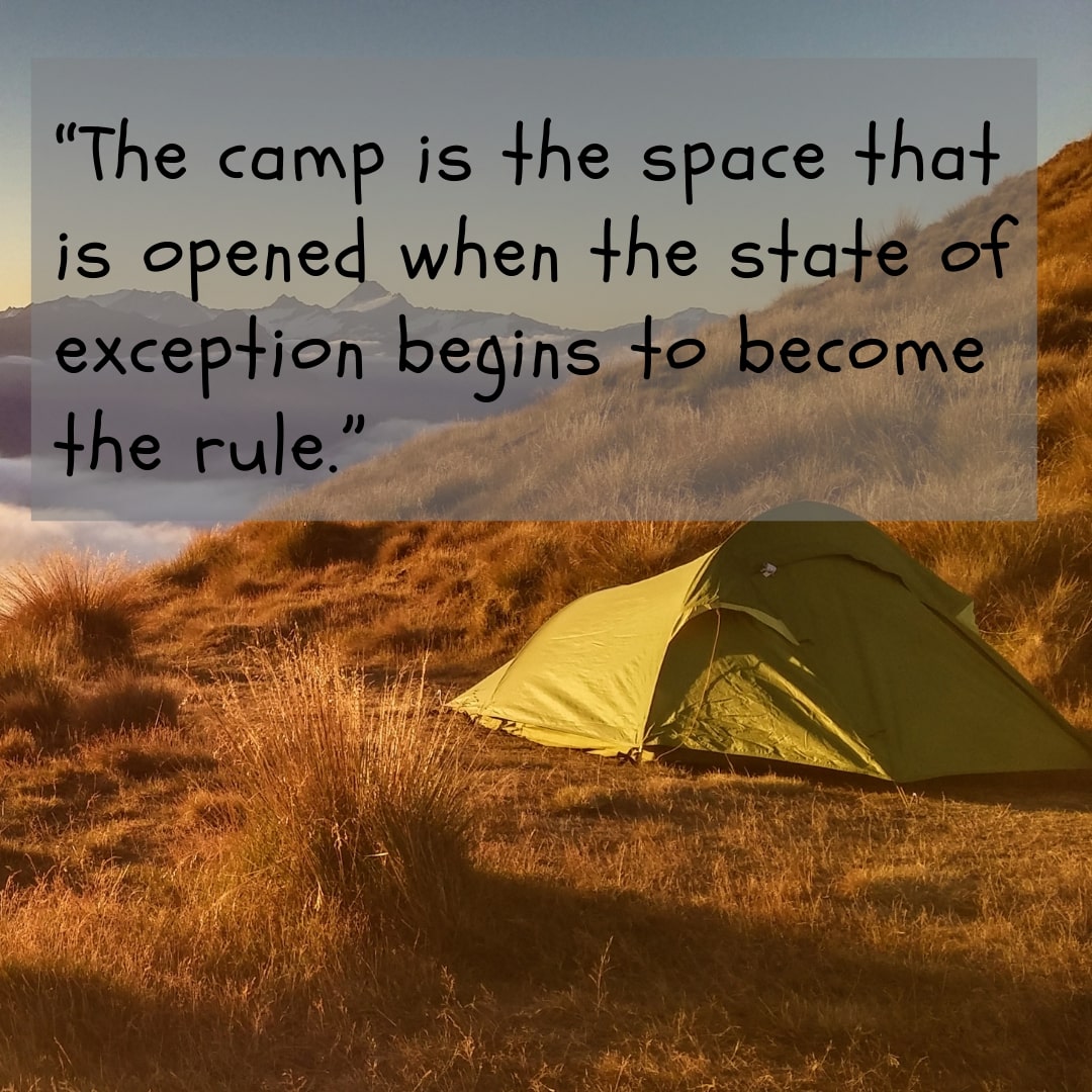 camp life quote