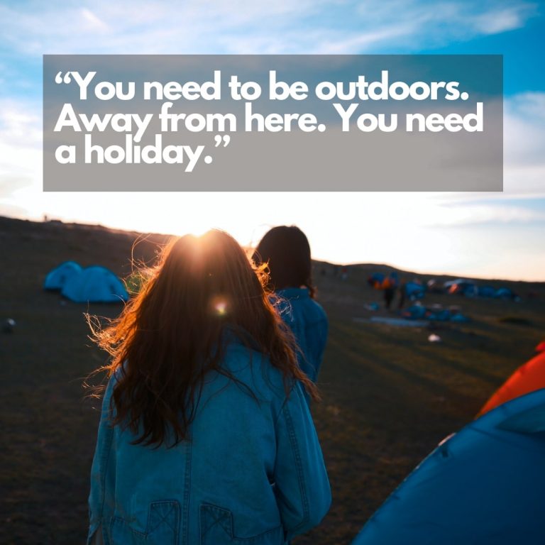 outdoor camping quote