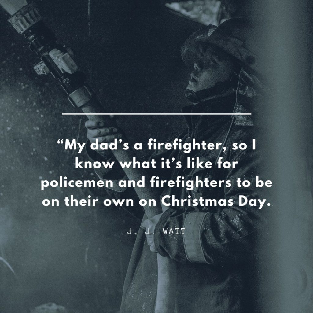 Firefighter Dad quote