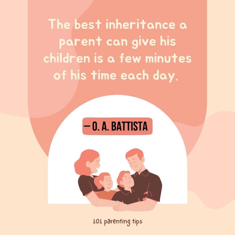 giving time to children quote