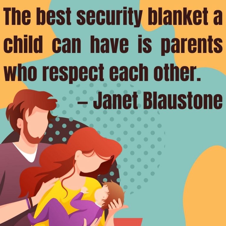 parents are the security for children quotes