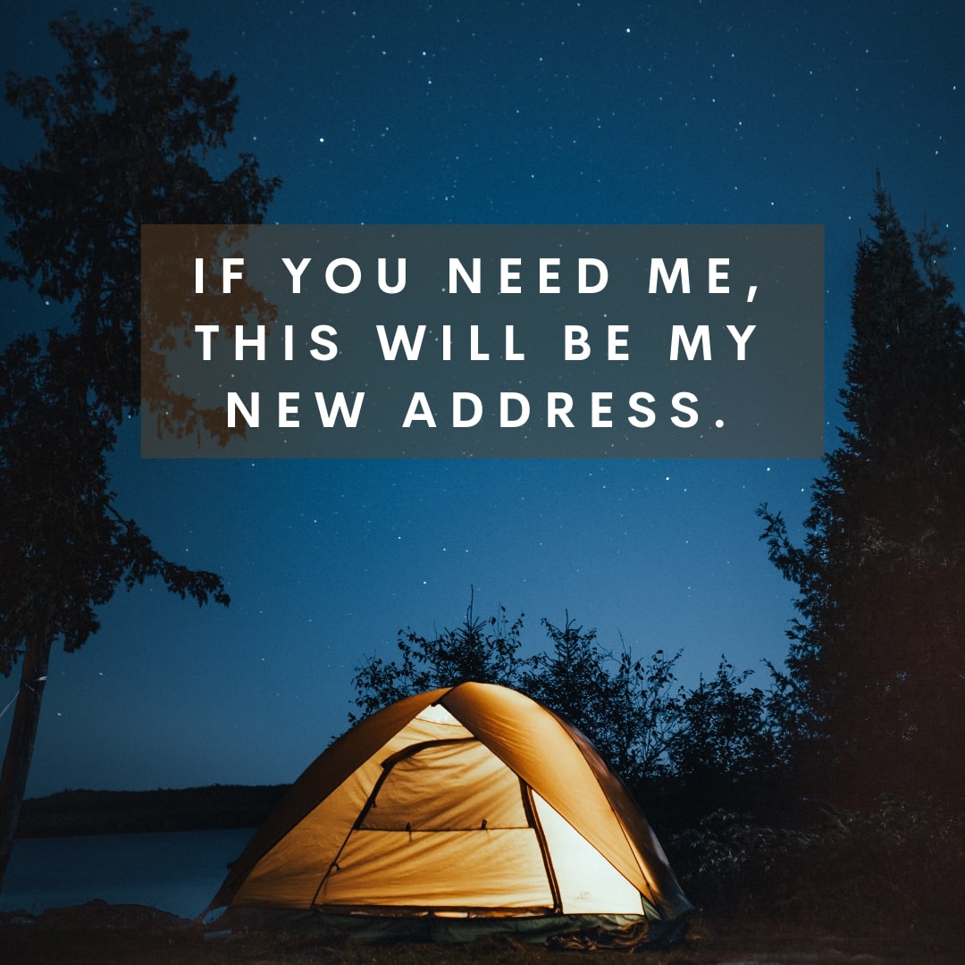 camping quote