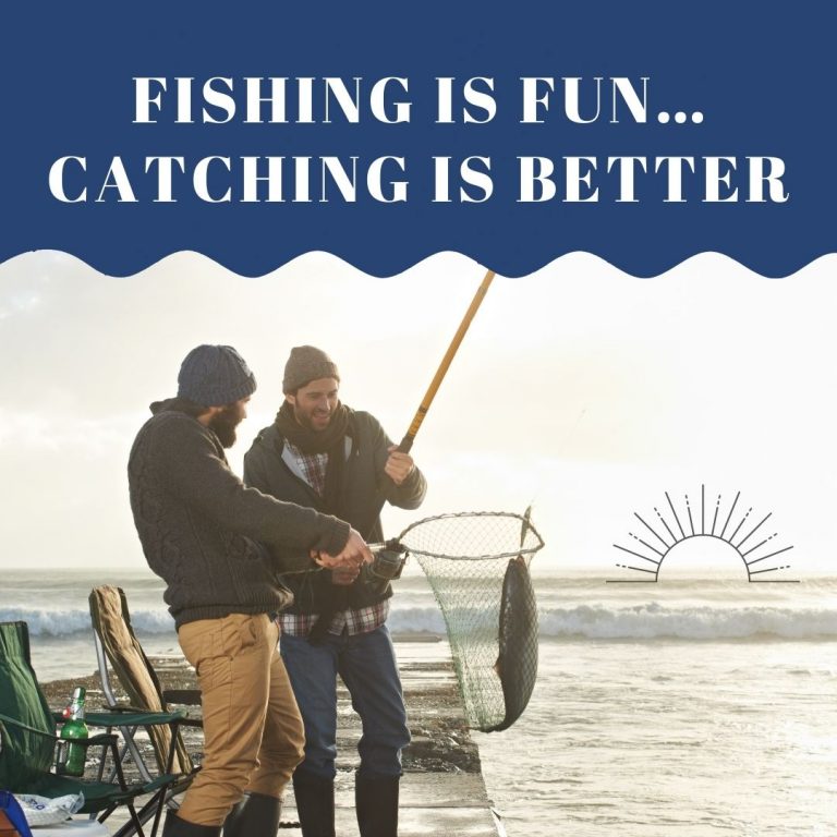 funny fishing captions