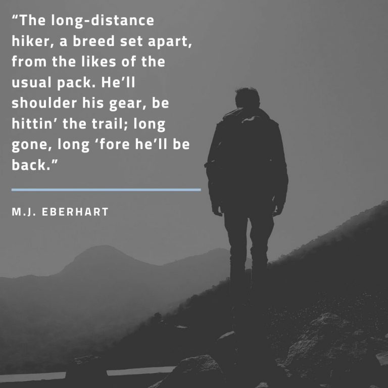 hiker quote