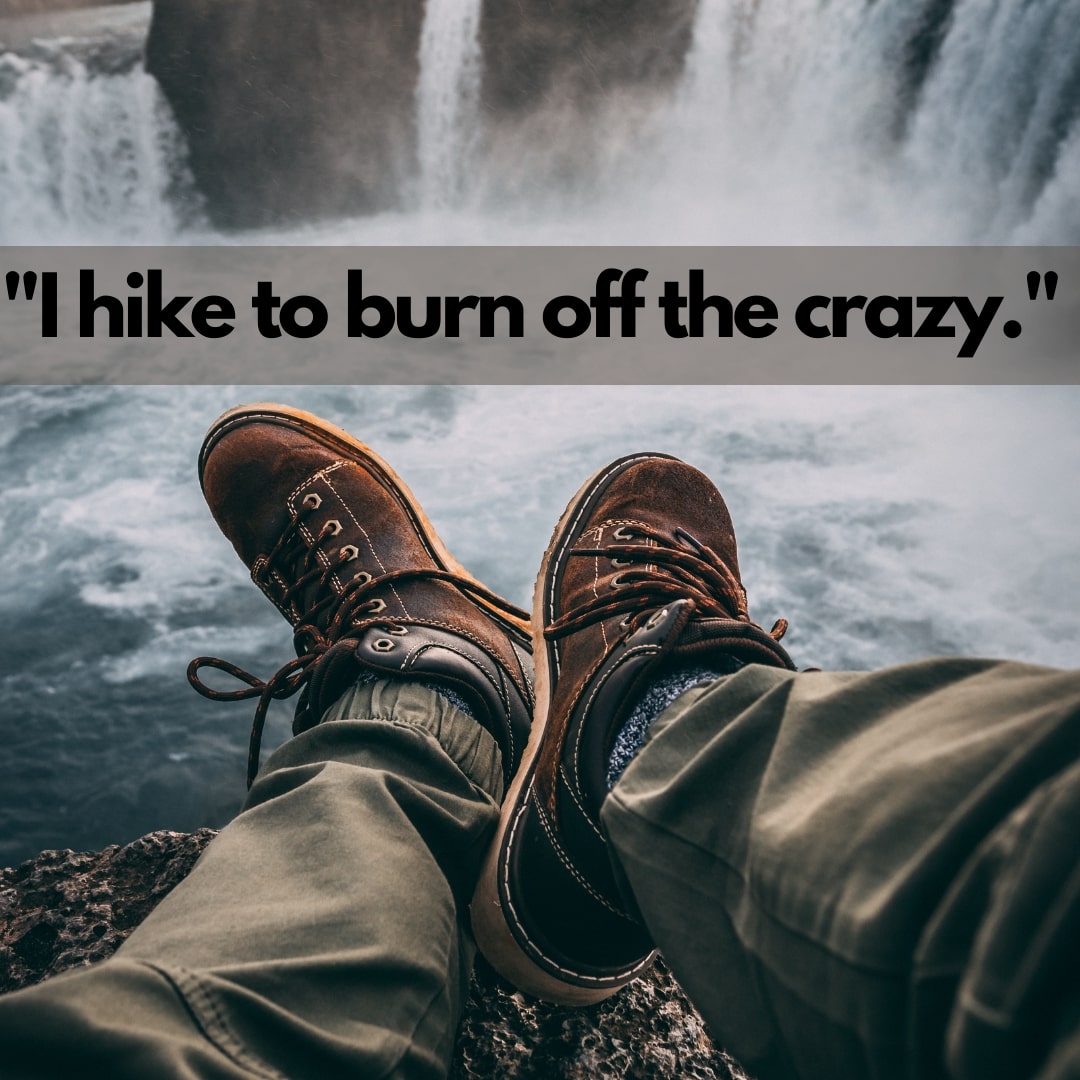hiking funny quote