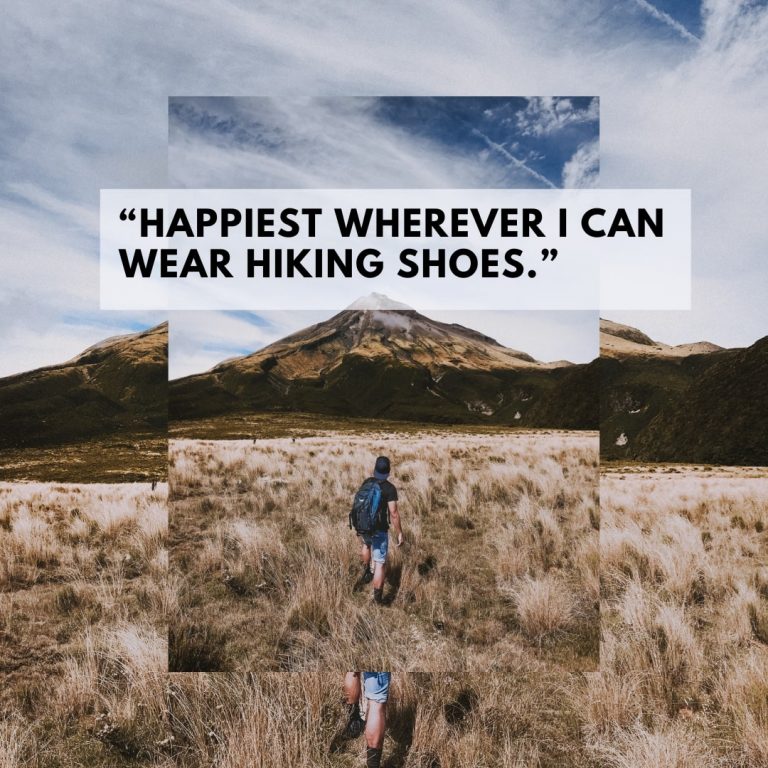 hiking shoes quote