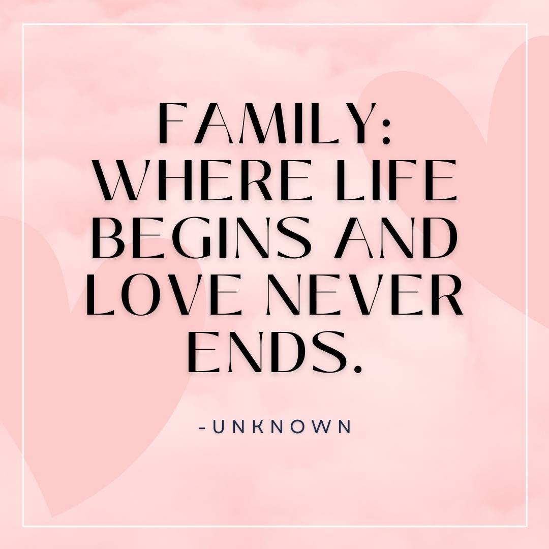 inspirational i love my family quotes