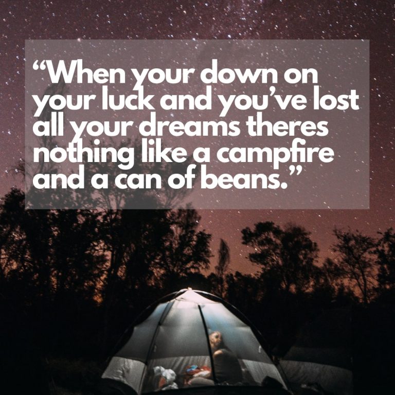 quote about campfire