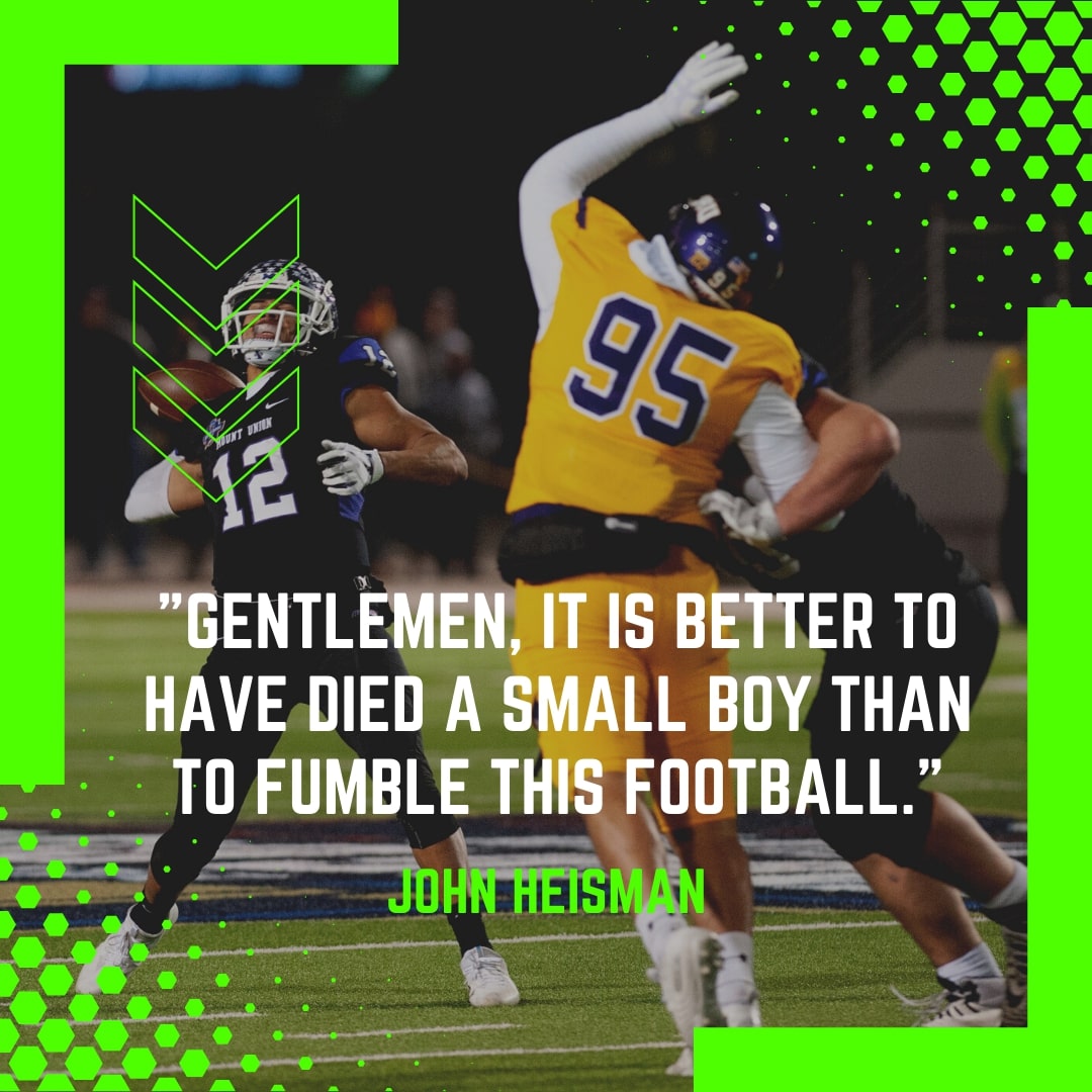 American Football Inspirational Quote
