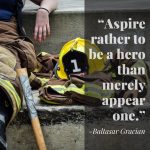 Aspiring Firefighter Quote