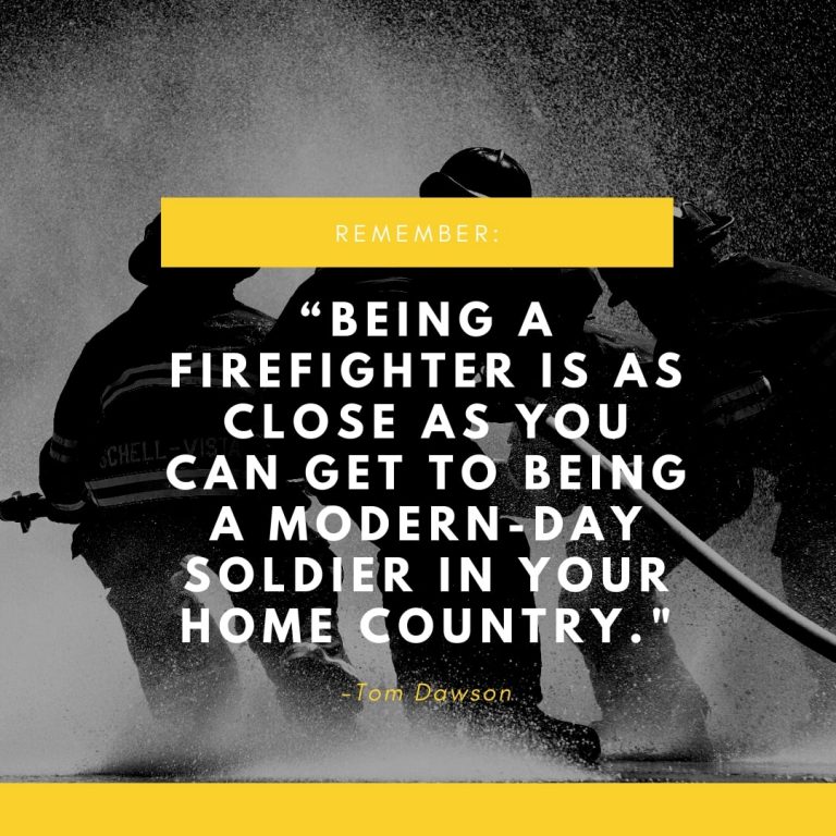 Firefighter Motivational Quote