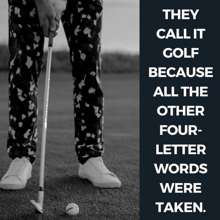 Funny Golf Quote
