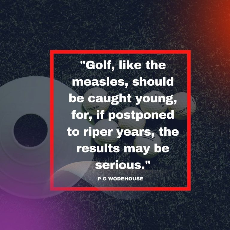 Golf Famous Quote