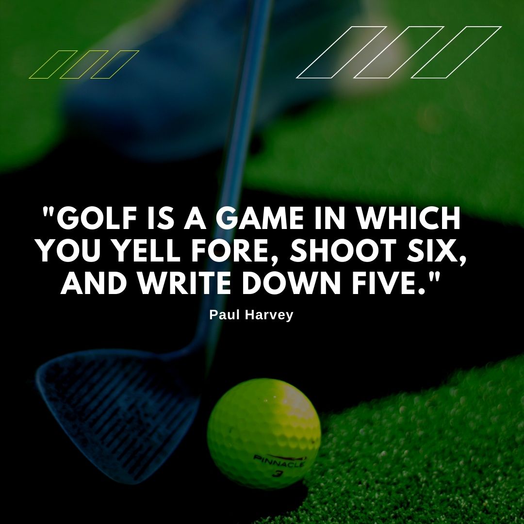 Golf Game Quote