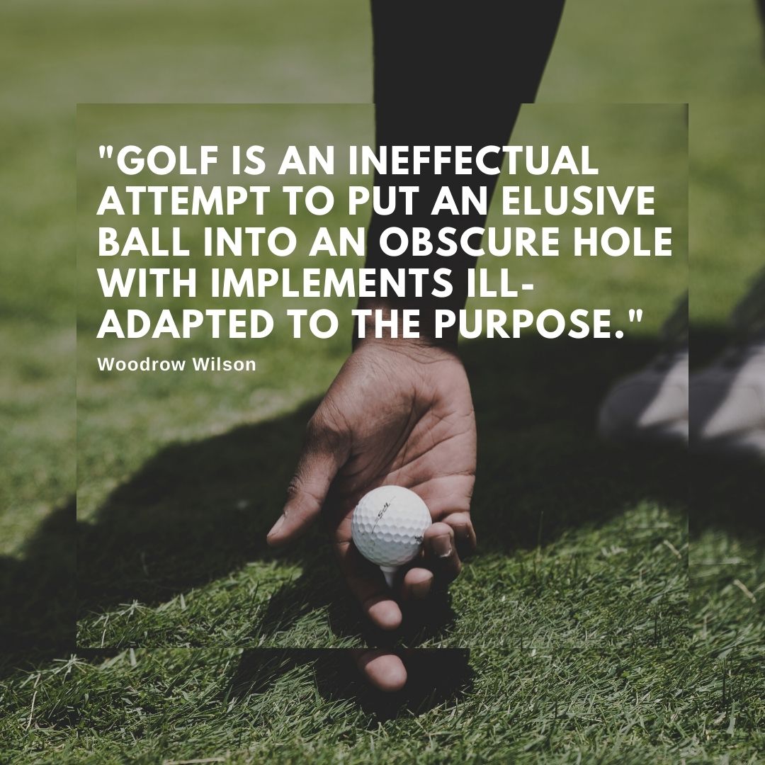 Golf Inspirational Quote