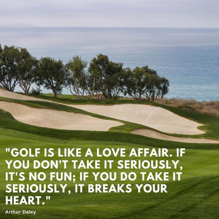 Golf Love Quote