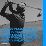 Golf Players Quote