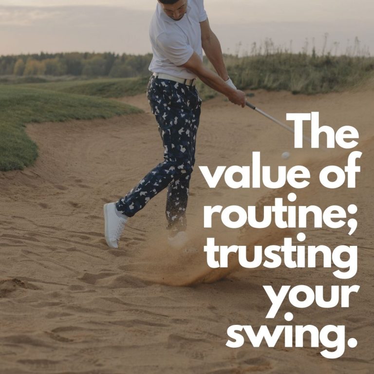 Golf Swing Quote