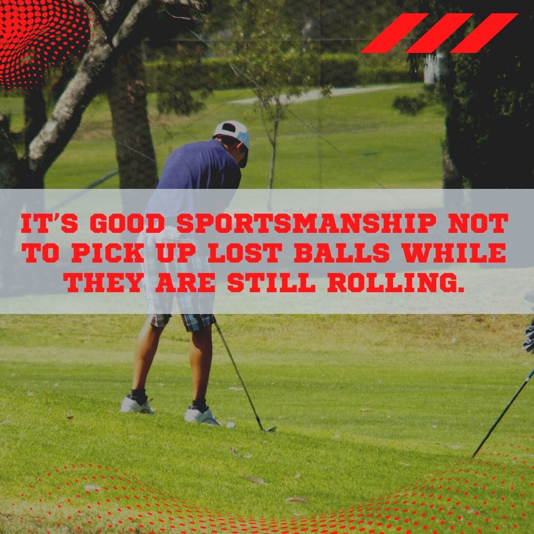 Golfing Tips Quote