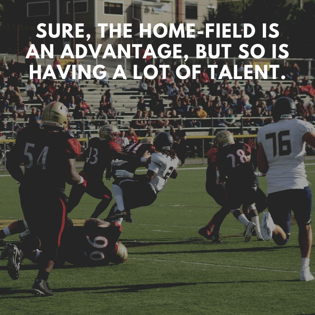 NFL Home-field Quote