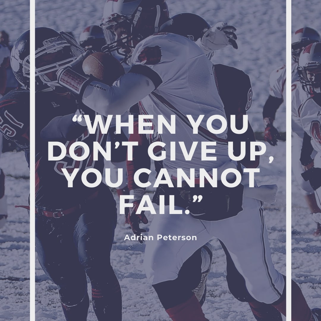NFL Motivational Quote