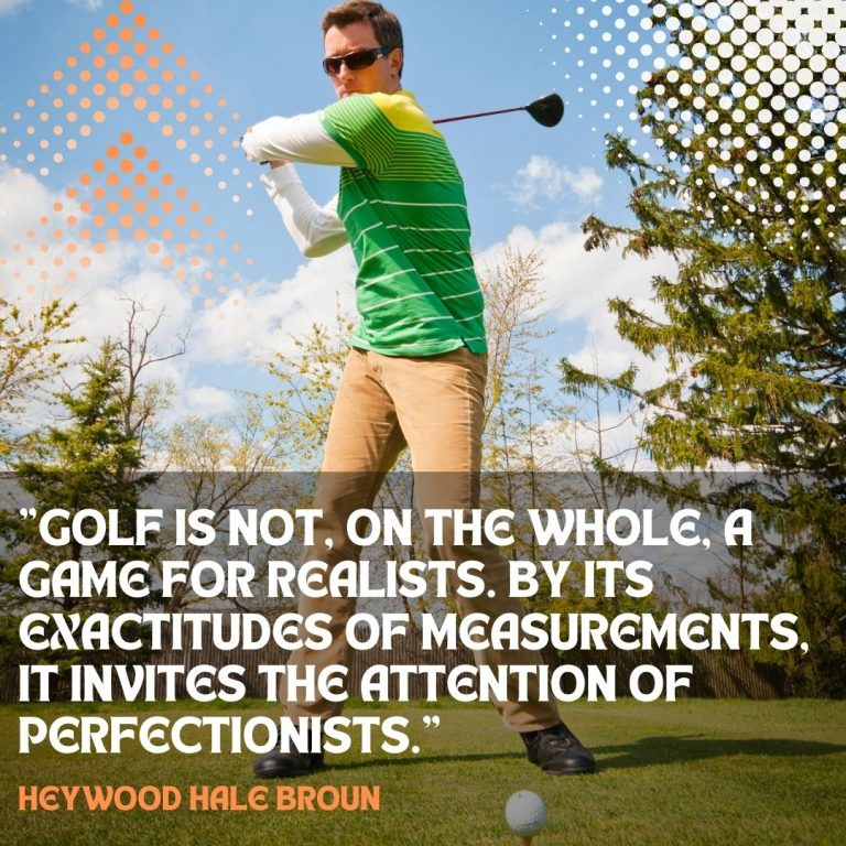 Quote on Golf Game