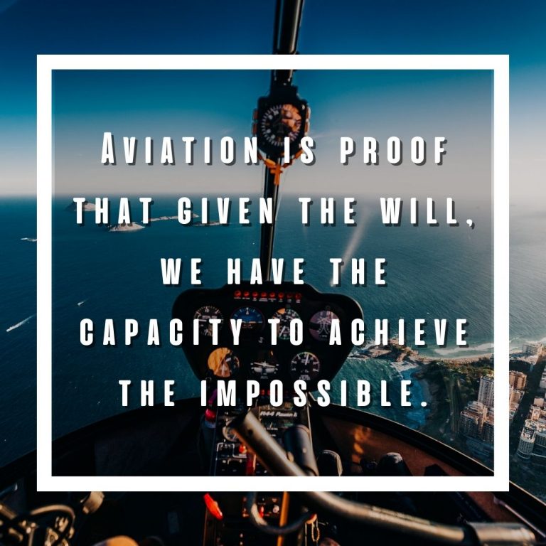 Aviation Motivational Quote