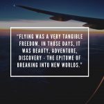 Flying Inspirational Quote