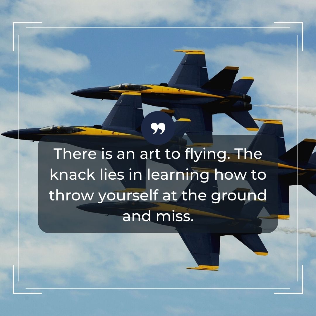 Flying Motivational Quote