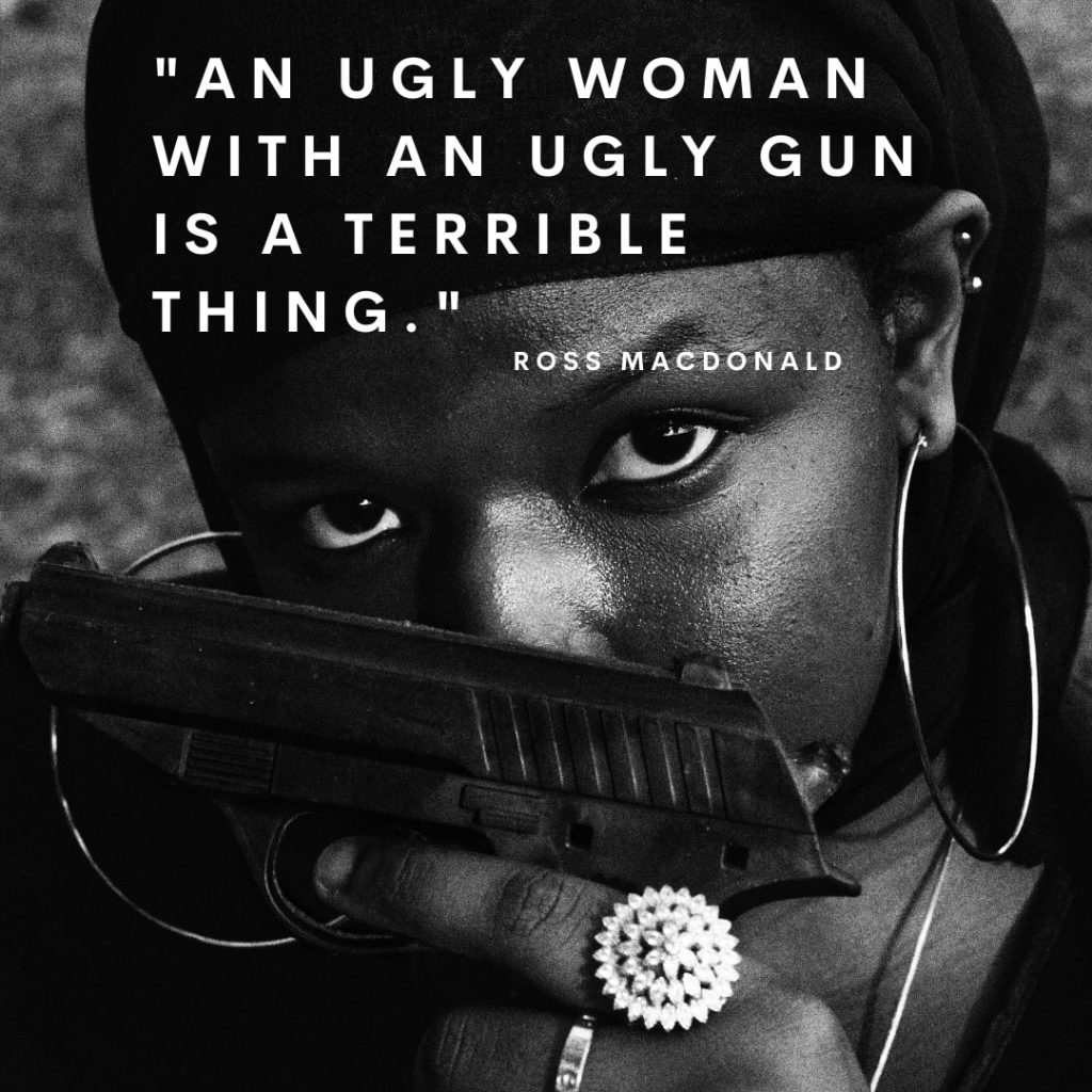 Gun Woman Quote