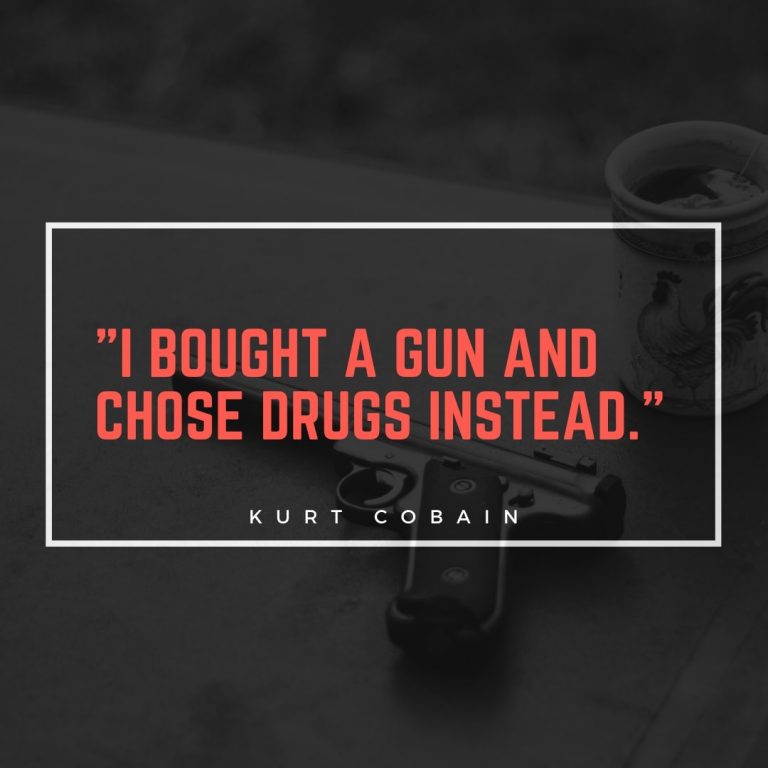 Gun and Drugs Quote