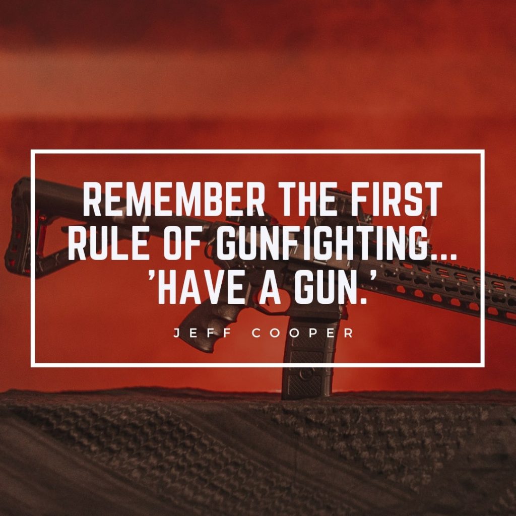 Gunfighting Quote