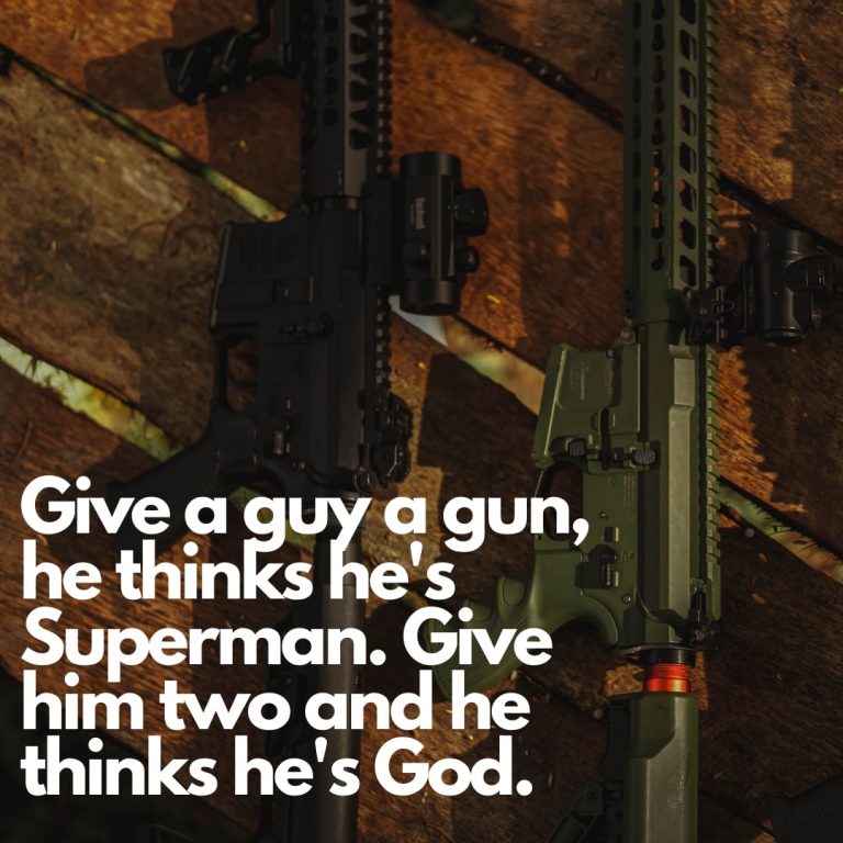 Gun Power Quote