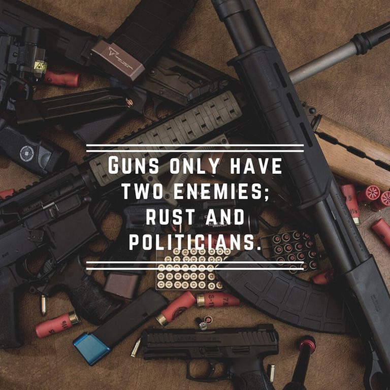 Guns enemies quote