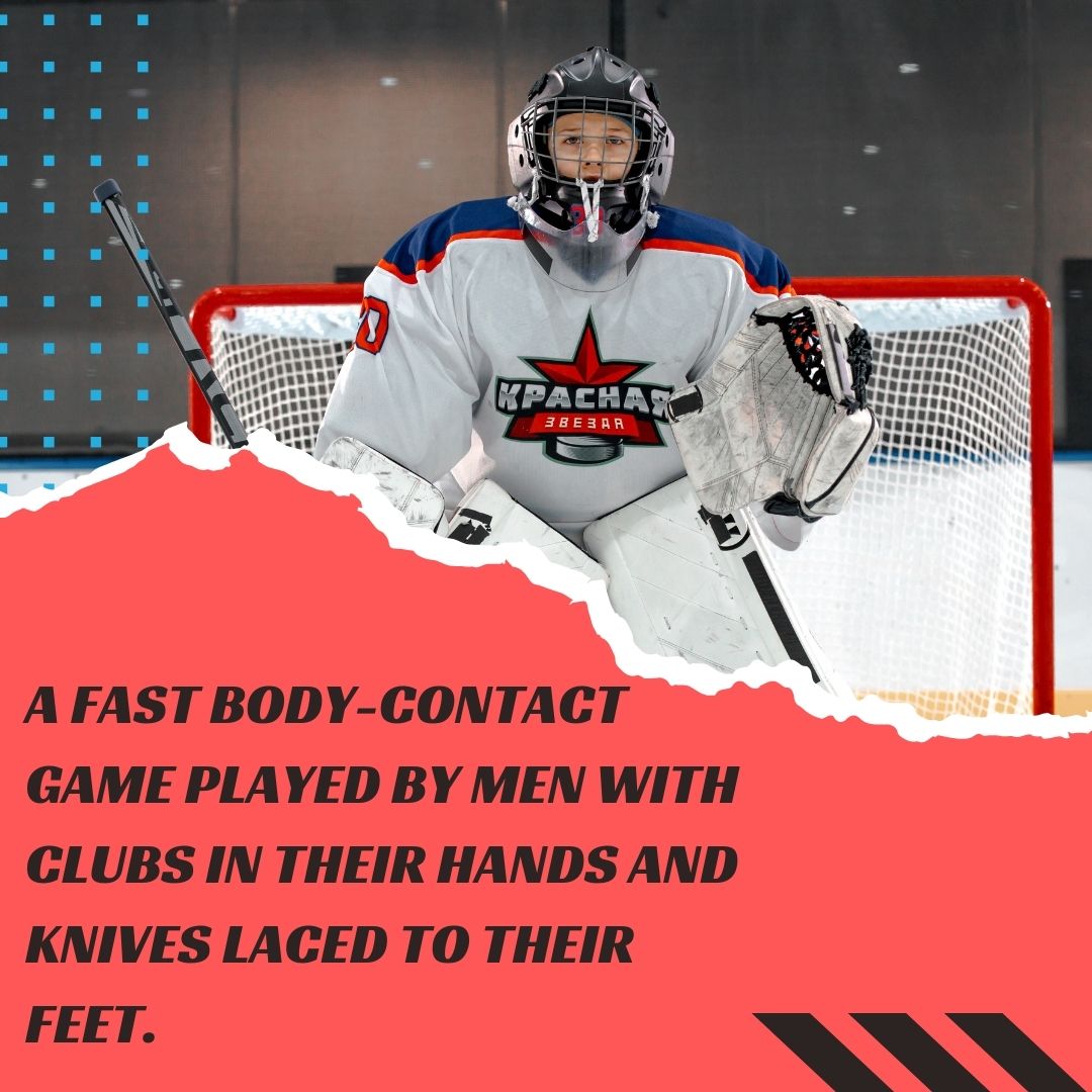 Hockey Game Quote