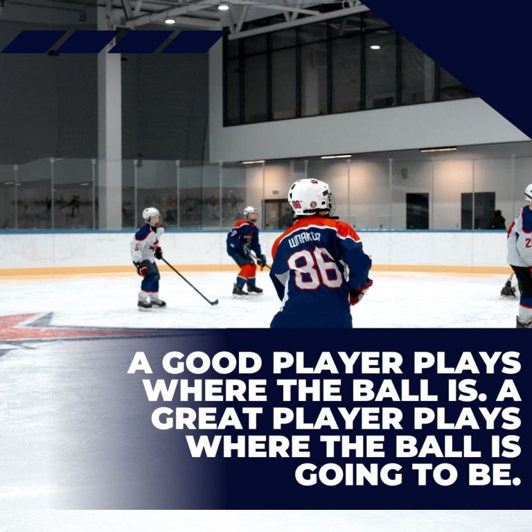 Hockey players Quote