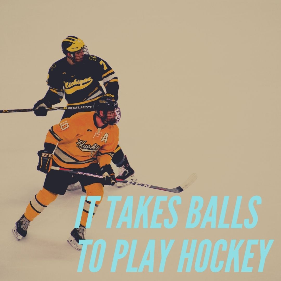 Hockey playing Quote