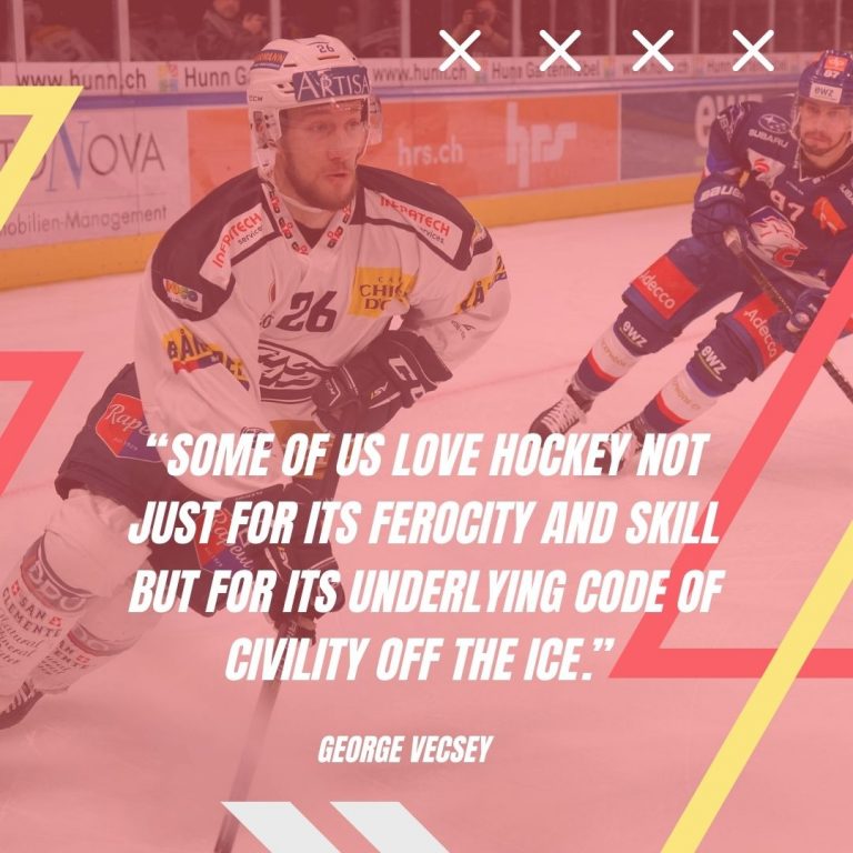 Hockey Player Quote