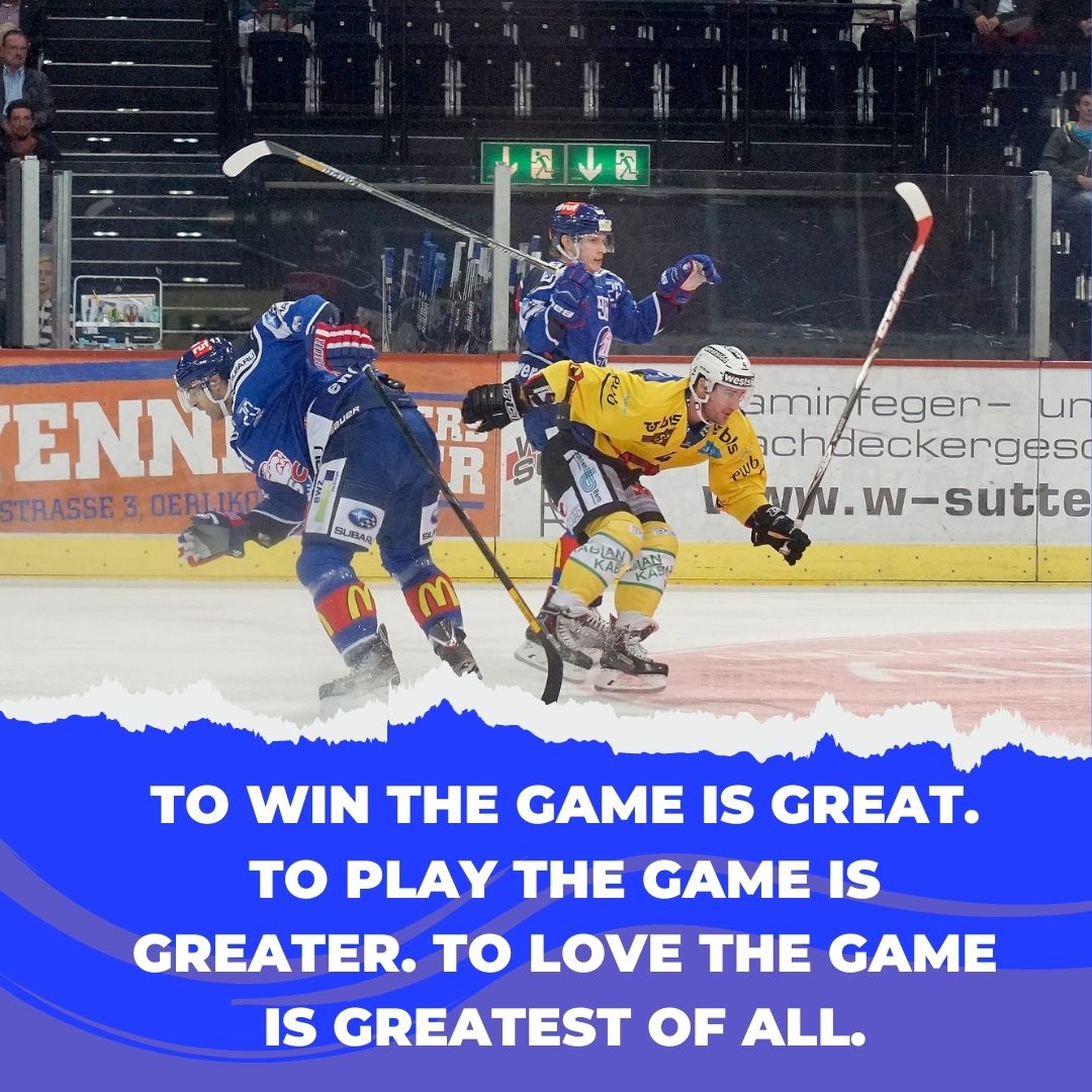 Ice Hockey Inspirational Quote