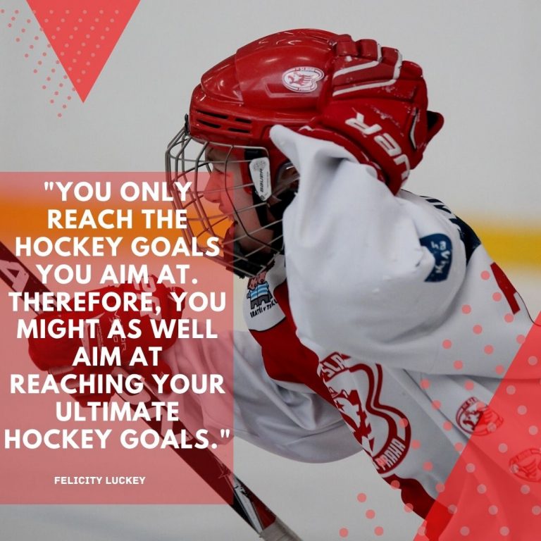 Ice Hockey Goal Quote