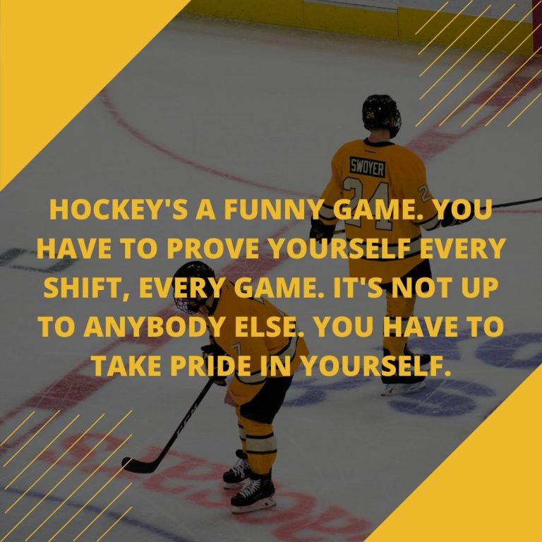 Ice Hockey Quote