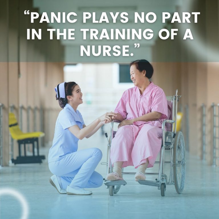 Nurse training Quote