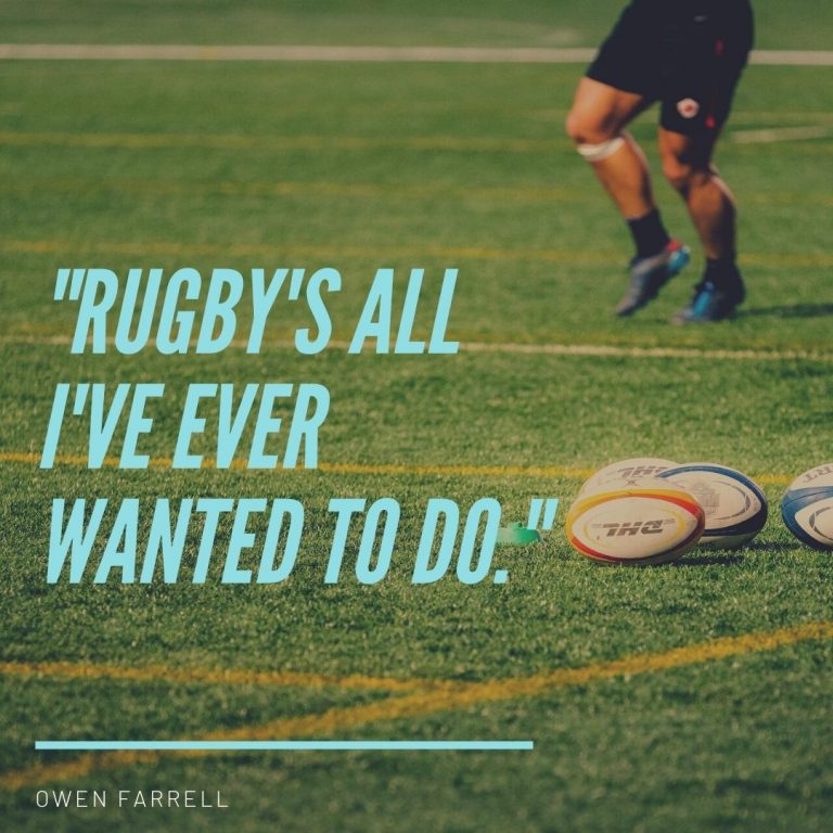 Quote about Rugby