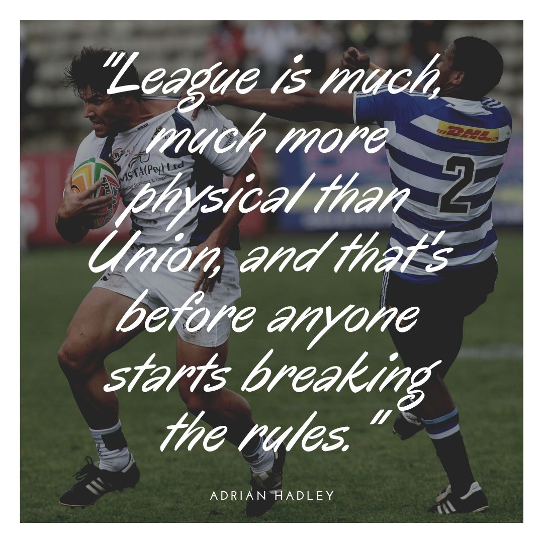 Rugby League Inspirational Quote