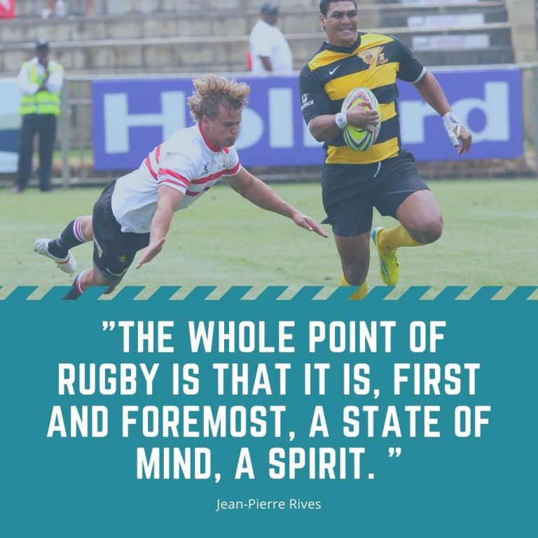 Rugby Motivational Quote