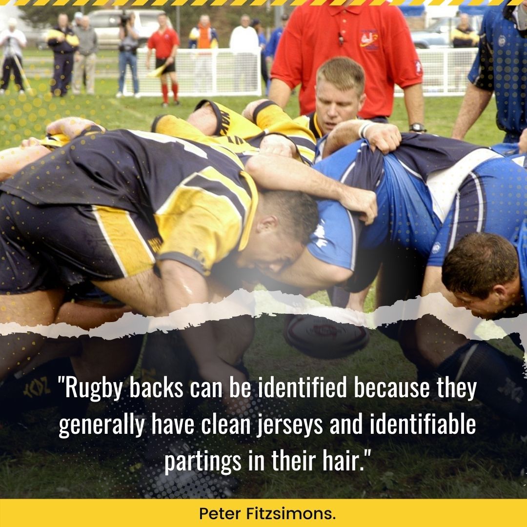 Rugby Player Funny Quote