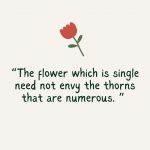 Flower Lovely Quote