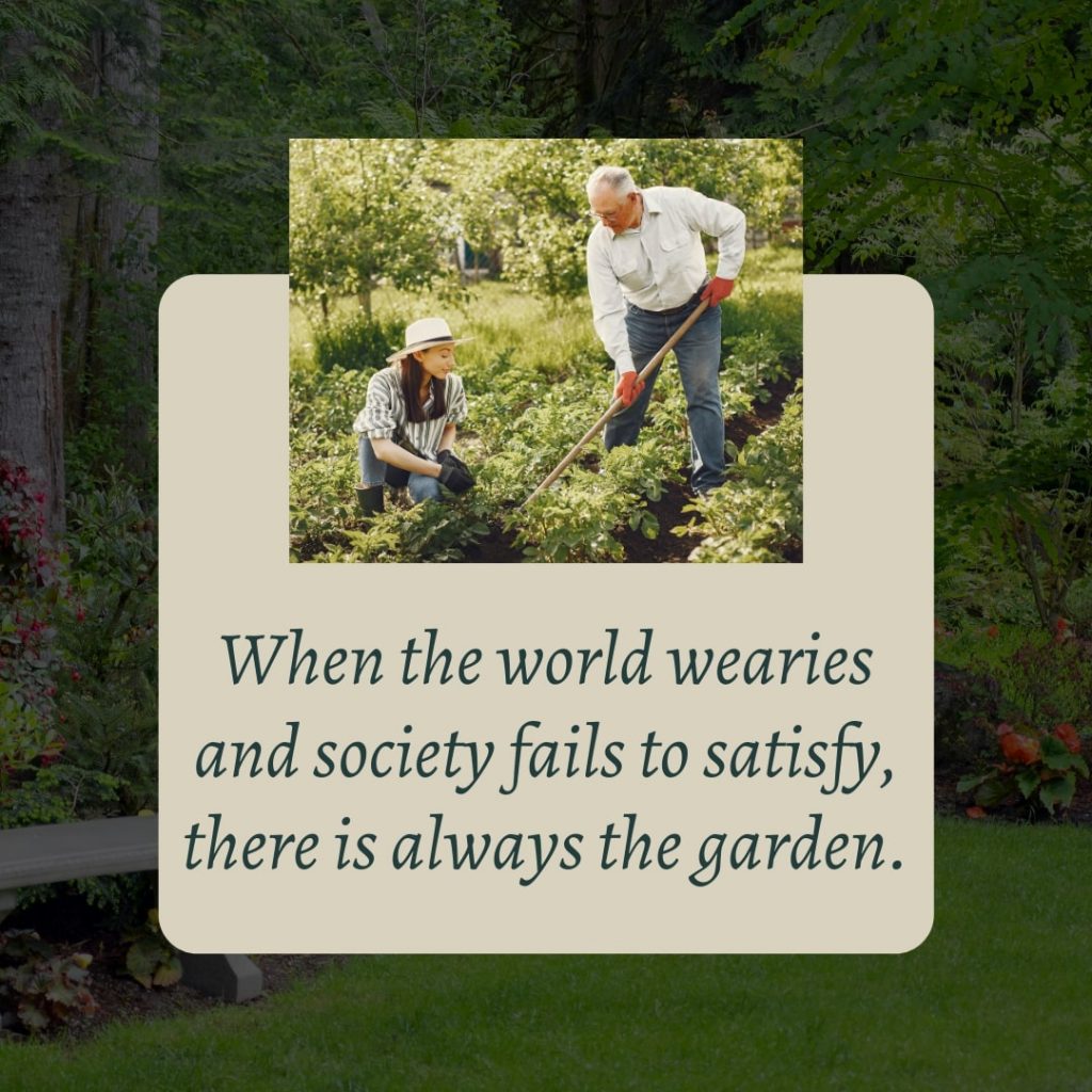 Garden Inspirational Quote